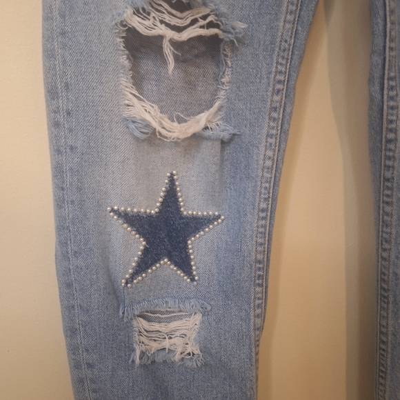 Sandro straight cut high-waisted jeans Size 34 sandro or 2 US - Picture 8 of 13